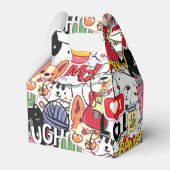 kawaii funny pet design - cute animal lover  geschenkschachtel (Rückseite)