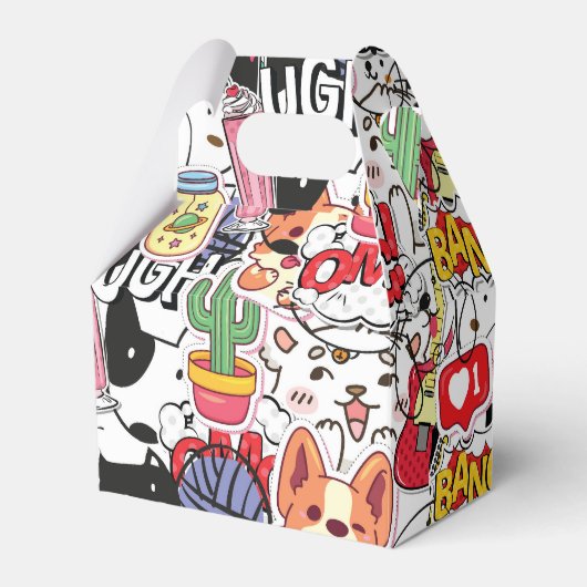 kawaii funny pet design - cute animal lover  geschenkschachtel (Vorderseite)