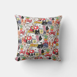 kawaii funny pet design - cute animal lover  kissen