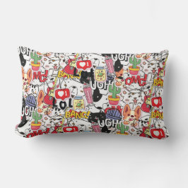 kawaii funny pet design - cute animal lover  lendenkissen