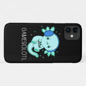 Kawaii Gamesolotl Axolotl Gamer Case-Mate iPhone Hülle (Rückseite (Horizontal))