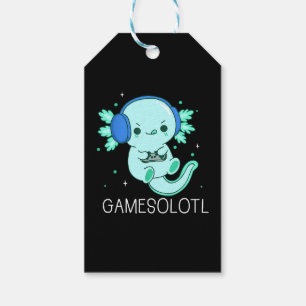 Kawaii Gamesolotl Axolotl Gamer Geschenkanhänger