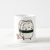 Kawaii Garnelen Sushi Kaffeetasse (Mittel)