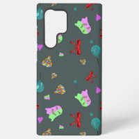Kawaii-Geister-Süßer-Spooky-Halloween-Muster