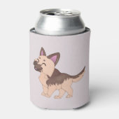 Kawaii German Shepherd Dog Dosenkühler (Kanne Vorderseite)