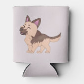 Kawaii German Shepherd Dog Dosenkühler (Vorderseite)