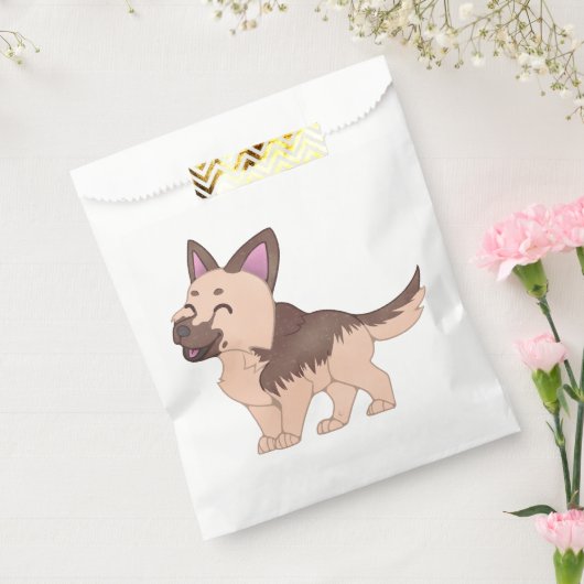Kawaii German Shepherd Dog Geschenktütchen (Versiegelt)