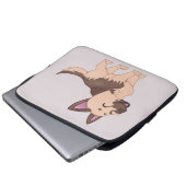 Kawaii German Shepherd Dog Laptopschutzhülle (Vorne Knopf)