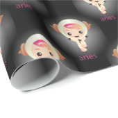 Kawaii Geschenkpapier (Rolleneckpunkt)
