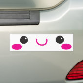 KAWAII GESICHT niedlich! Autoaufkleber (Auf Auto)
