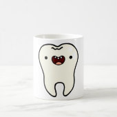 Kawaii Gesunder Zahn Kaffeetasse (Mittel)