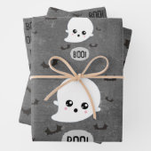 Kawaii Ghost Geschenkpapier Set (Beispiel)