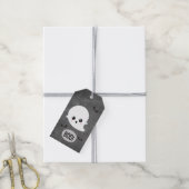 Kawaii Ghost Halloween Geschenkanhänger (Mit Garn)
