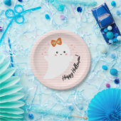 Kawaii Ghost Halloween Pappteller (Party)