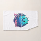Kawaii Ghost No Sunshine Only Darkness Aesthetic Badhandtuch Set (Handtuch)