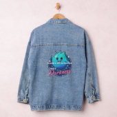 Kawaii Ghost No Sunshine Only Darkness Aesthetic Jeansjacke (Hangar)