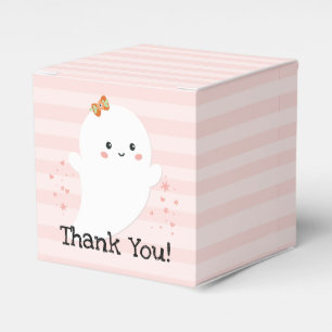Kawaii Ghost Pink Halloween Geschenkschachtel