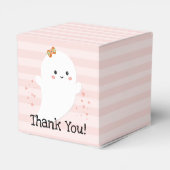 Kawaii Ghost Pink Halloween Geschenkschachtel (Rückseite)
