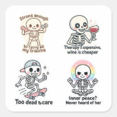 Kawaii Ghost Sticker Sheet | Halloween Sticker Set (Vorderseite)
