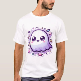 Kawaii Ghost T - Shirt Niedlich Pastel Halloween T