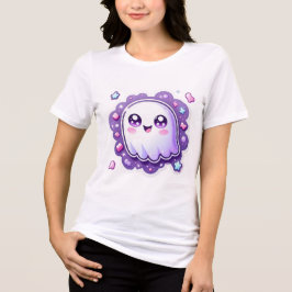 Kawaii Ghost T - Shirt Niedlich Pastell Halloween 