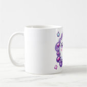 Kawaii Ghost Tasse Niedlich Pastell Halloween Kaff (Links)