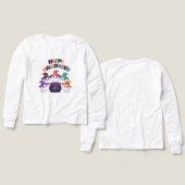 Kawaii Ghost Witches Halloween (Design Vorderseite & Rückseite)