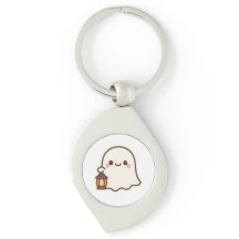 Kawaii Ghost with Lantern - Niedlich Spirit Design