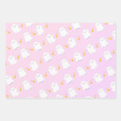 Kawaii ghost wrapping paper geschenkpapier set (Vorderseite)
