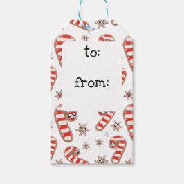 Kawaii Ginger Brot Weihnachten Geschenkanhänger