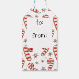 Kawaii Ginger Brot Weihnachten Geschenkanhänger