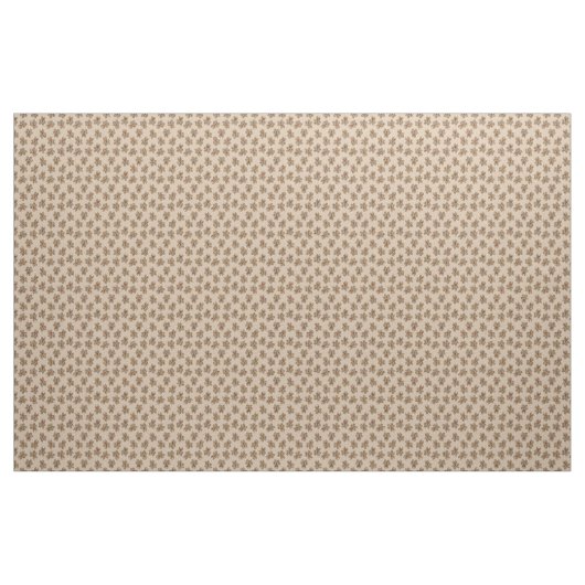Kawaii Gingerbread Man Pattern Stoff (Yard (91,4 cm))