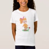 Kawaii Girl Blume "Olivia" Kinder T-Shirt (Vorderseite)
