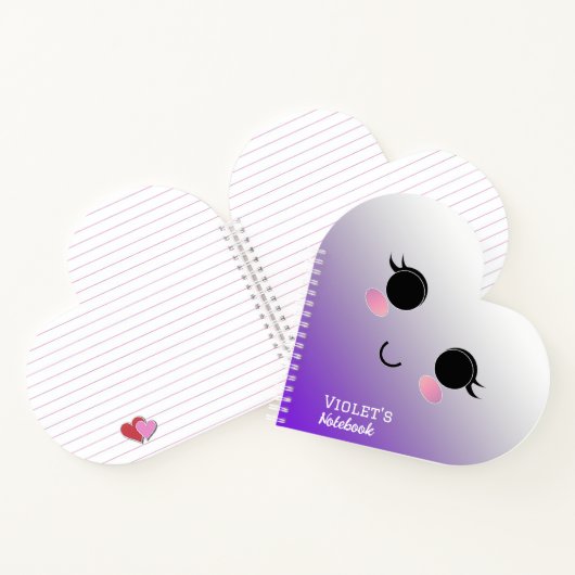 Kawaii-Girl-Notebook Notizblock (Innenseite)