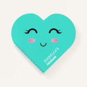 Kawaii-Girl-Notebook Notizblock (Vorderseite)