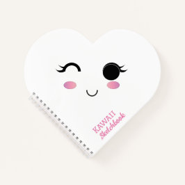 Kawaii Girl Spiral Notebook Notizblock