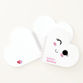 Kawaii Girl Spiral Notebook Notizblock