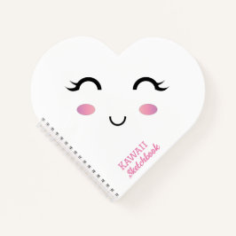 Kawaii Girl Spiral Notebook Notizblock