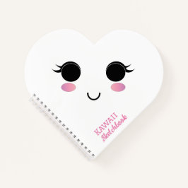 Kawaii Girl Spiral Notebook Notizblock