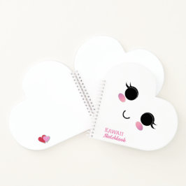 Kawaii Girl Spiral Notebook Notizblock