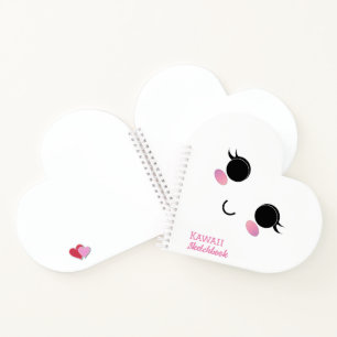 Kawaii Girl Spiral Notebook Notizblock
