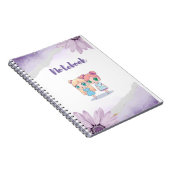 Kawaii Girls: SpiralNotebook für Kinder Notizblock (Rechte Seite)