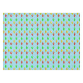 Kawaii-glückliche Flugzeuge Tischdecke (Vorderseite (Horizontal))