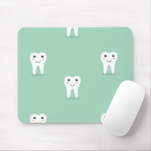 Kawaii-glücklicher Zahn Mousepad