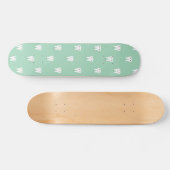 Kawaii-glücklicher Zahn Skateboard (Horizontal)