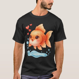 Kawaii Goldfisch T-Shirt