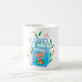 Kawaii Goldfish Kaffeetasse (Mittel)