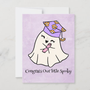 Kawaii-Graduierung niedliches Halbzeitthema Postkarte