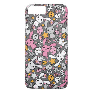kawaii Graumuster Case-Mate iPhone Hülle