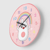 Kawaii Große Wanduhr (Winkel)